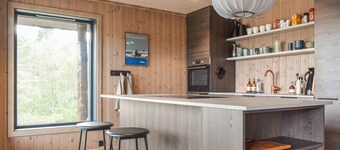 Stunning home in Vatnestrøm with sauna