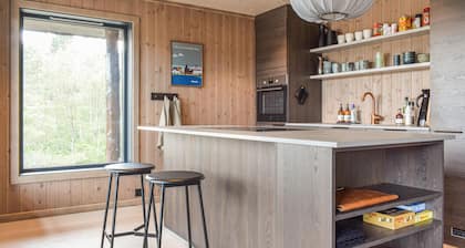 Stunning home in Vatnestrøm with sauna
