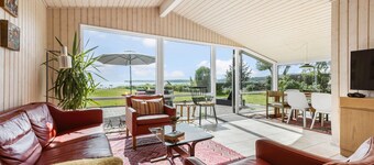 Acogedora casa en Bjert con vistas al.