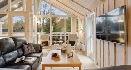 Awesome home in Hals with sauna