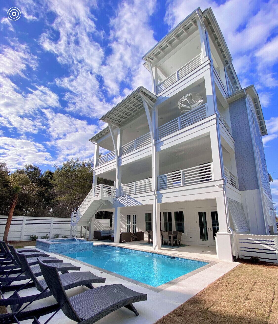 Außenpool, beheizter Pool