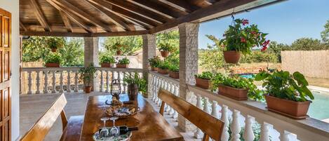 Restauration en plein air