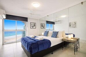 2 bedrooms, iron/ironing board, bed sheets