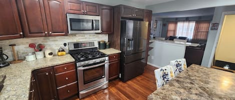 Microwave, oven, stovetop