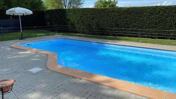Apartment, 1 Bedroom, Accessible, Smoking | Pool | Outdoor pool