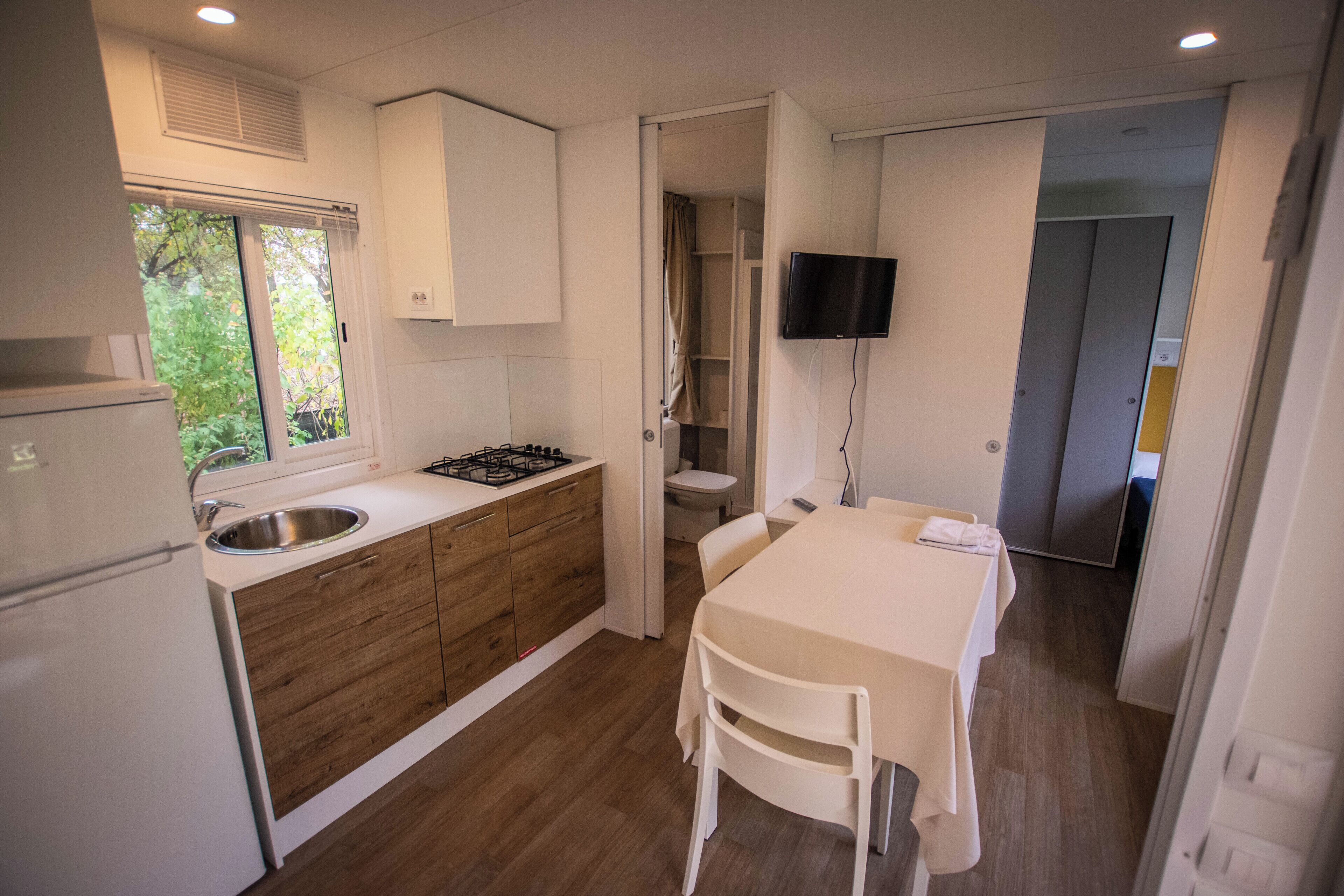 Chalet, 1 Schlafzimmer, Raucher, Terrasse | Eigene Küche