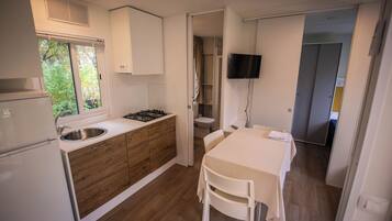 Chalet, 1 Schlafzimmer, Raucher, Terrasse | Eigene Küche