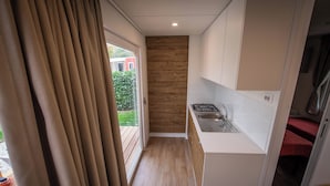 Chalet, 1 chambre, fumeur, patio | Intérieur