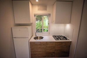 Chalet, 1 chambre, fumeur, patio | Intérieur