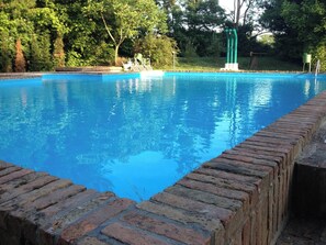 Apartment, 2 Bedrooms, Smoking, Patio | Pool | Outdoor pool - Beautiful and Quiet Villa In Residence In The Po Delta Oasis (Porto Viro)