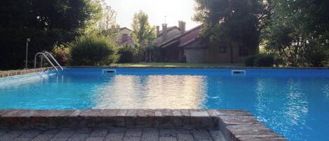 Apartment, 2 Bedrooms, Smoking, Patio | Pool | Outdoor pool