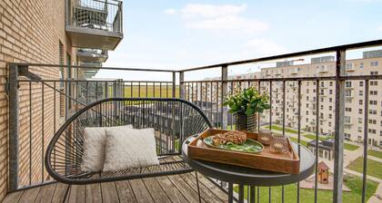 Modern 1-bedroom Apartment With a Balcony in Copenhagen Orestad