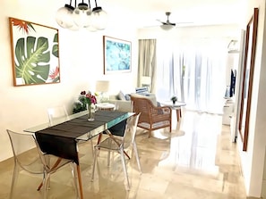 Condo, 2 Bedrooms, Smoking, Balcony | Dining - Cana Rock Pool View Punta Cana (Punta Cana)