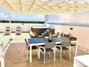 Appartamento, 2 camere da letto, fumatori, balcone | Terrazza/patio