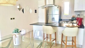 Condo, 2 Bedrooms, Accessible, Smoking | Private kitchen - Cana Rock De Lujo 344 Vista Al Campo De Golf (Punta Cana)