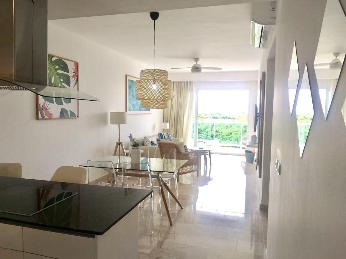 Cana Rock De Lujo 344 Vista Al Campo De Golf