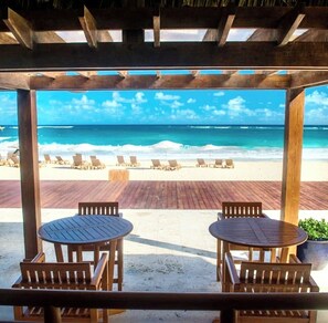 Condo, 2 Bedrooms, Accessible, Smoking | Outdoor dining - Cana Rock De Lujo 344 Vista Al Campo De Golf (Punta Cana)