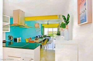 Private kitchen - Penthouse 335 Cana Rock 🎸 De Lux En Punta Cana (Punta Cana)