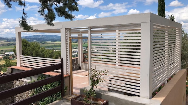 Ferienhaus, 1 Schlafzimmer, barrierefrei, Raucher | Blick von der Unterkunft
