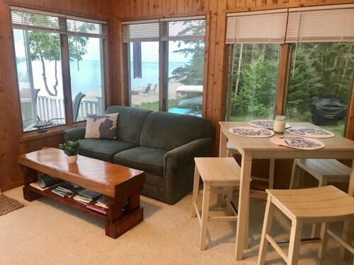 240 Feet of Private Sandy Lake Huron Beach! 