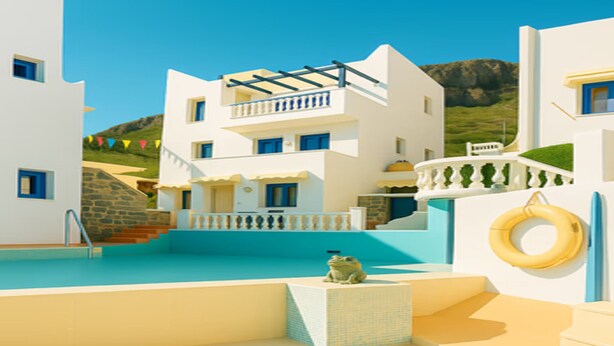 Villa, 3 Bedrooms, Smoking, Balcony | Pool - Entire Villa Full View 3 Bedrooms 3 Bathrooms 3 Kitchens (Hersonissos)