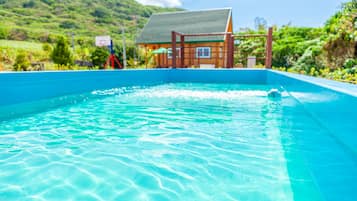 Seasonal outdoor pool