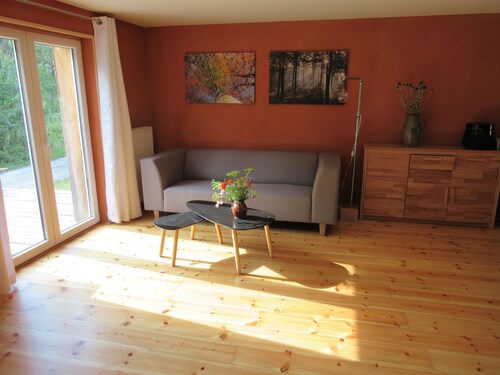 Uckermark - vacation home at the Grumsin World Heritage Site (family-friendly)