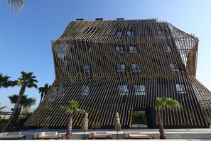 Voorkant van accommodatie