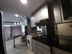 Appartement Familial | Cuisine privée | Micro-ondes, plaque de cuisson