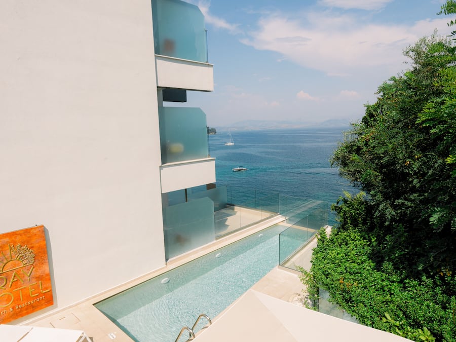 Seasonal outdoor pool, open 10:00 AM to 7:00 PM, free cabanas