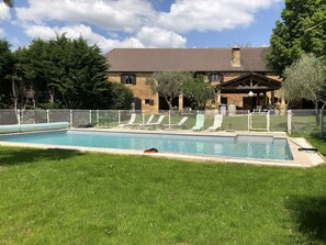Outdoor pool - Langlade barn (PROISSANS)