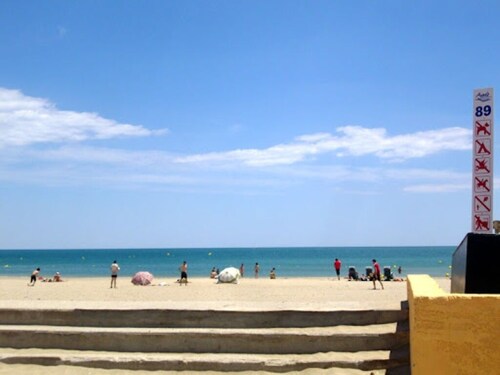 Cap d'Agde appart. 4/6 pers. avec jardin, piscine.