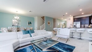 Living room - 5 Star Villa Close to Disney, Orlando Villa 1820 (Davenport)