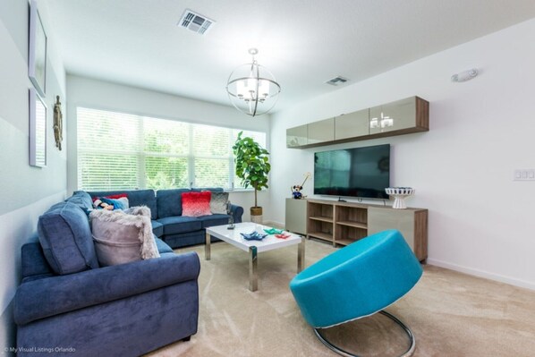 Living room - 5 Star Villa Close to Disney, Orlando Villa 2731 (Kissimmee)