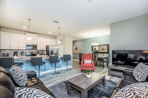 Living room - 5 Star Villa Close to Disney, Orlando Villa 2579 (Davenport)