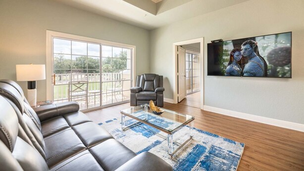 Living area - 5 Star Condo on Orlandos Most Exclusive Reunion Resort, Orlando Condo5474 (Kissimmee)
