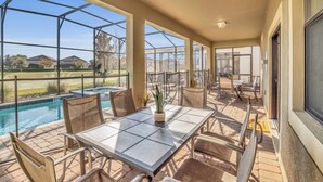 Balcony - 5 Star Villa Located on Champions Gate Resort, Orlando Villa 5060 (Davenport)