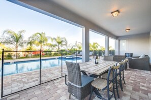 Outdoor pool - 5 Star Villa Close to Disney, Orlando Villa 3174 (Kissimmee)
