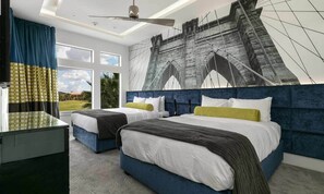 8 bedrooms, laptop workspace, iron/ironing board, WiFi