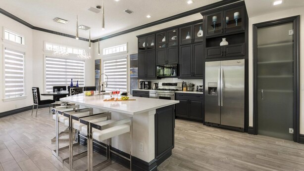 Private kitchen - 5 Star Villa on Orlandos Most Exclusive Reunion Resort and Spa, Orlando Villa 4755 (Kissimmee)