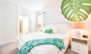 5 Schlafzimmer, laptopgeeigneter Arbeitsplatz, Bügeleisen/Bügelbrett