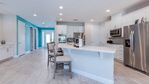 Microwave, oven, stovetop, dishwasher - 5 Star Villa on Encore Resort at Reunion With First Class Amenities, Orlando Villa 3471 (Kissimmee)
