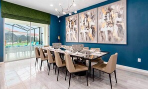 Microwave, oven, stovetop, dishwasher - 5 Star Villa With Private Pool on Solterra Resort, Orlando Villa 4733 (Davenport)