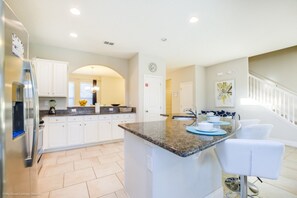 Microwave, oven, stovetop, dishwasher - 5 Star Villa on Solterra Resort With First Class Amenities, Orlando Villa 3155 (Davenport)