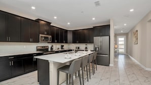 Microwave, oven, stovetop, dishwasher - 5 Star Villa on Storey Lake Resort With First Class Amenities, Orlando Villa 3136 (Kissimmee)