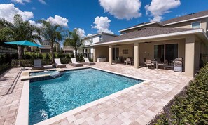 Pool - Beautiful 5 Star Villa on Encore Resort at Reunion With Large Private Pool, Orlando Villa 4379 (Kissimmee)