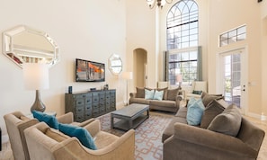 평면 TV, 비디오 게임기, DVD 플레이어