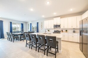 Microwave, oven, stovetop, dishwasher - 5 Star Villa With Private Pool on Encore Resort, Orlando Villa 5443 (Kissimmee)