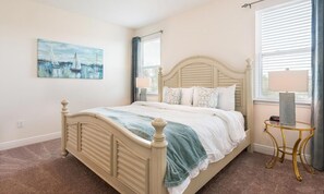 8 bedrooms, laptop workspace, bed sheets