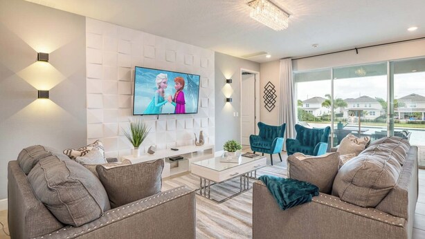 Unclassified image, 1 of 41, button - Beautiful 5 Star Villa With Private Pool on the Prestigious Encore Resort at Reunion, Orlando Villa 5441 (Kissimmee)